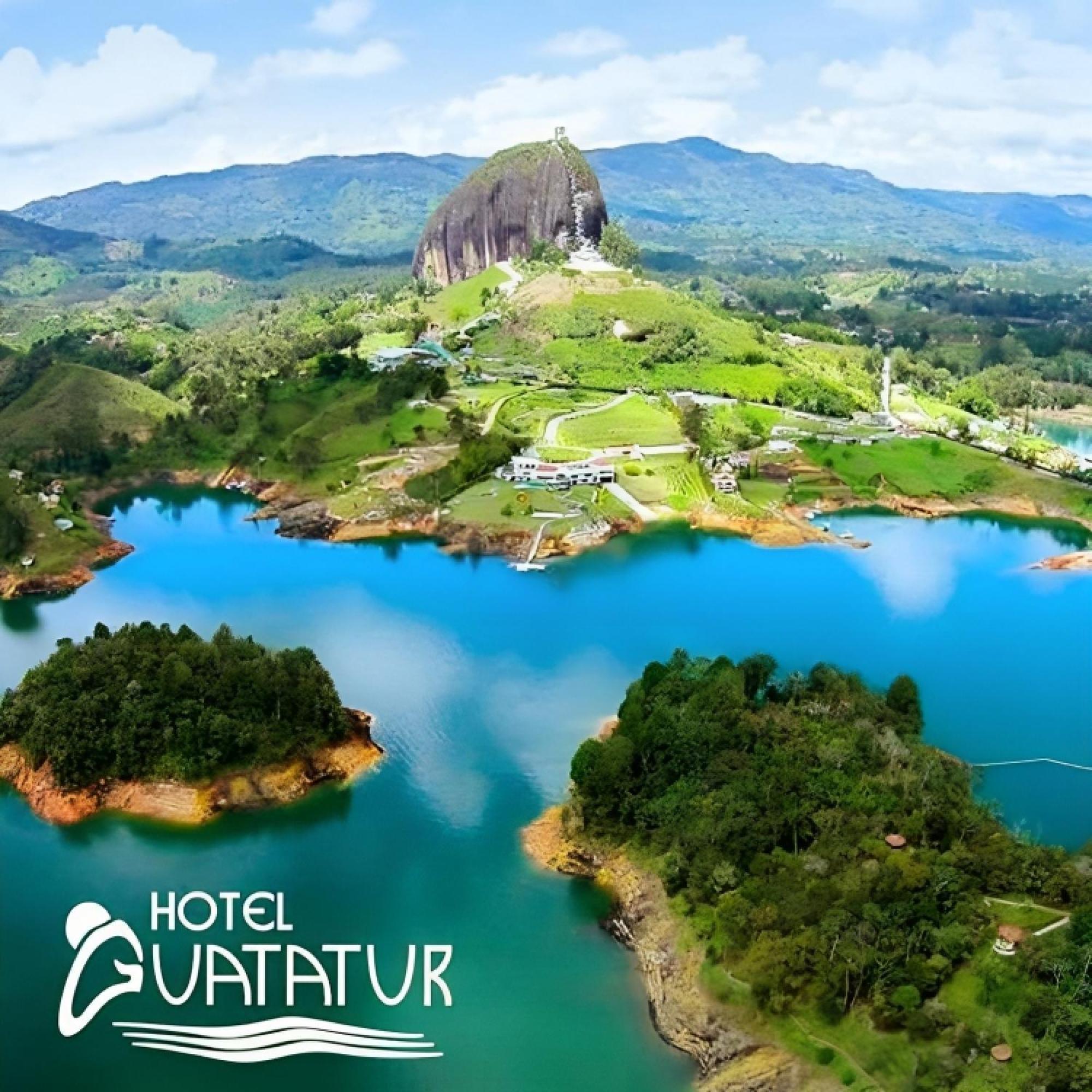 Hotel Guatatur Guatapé Exteriör bild